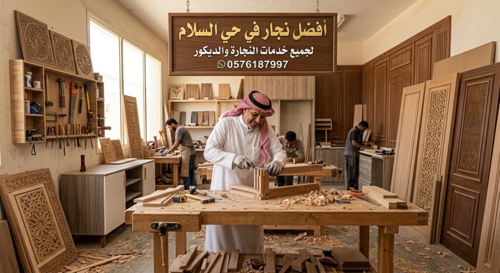 افضل نجار في حي السلام