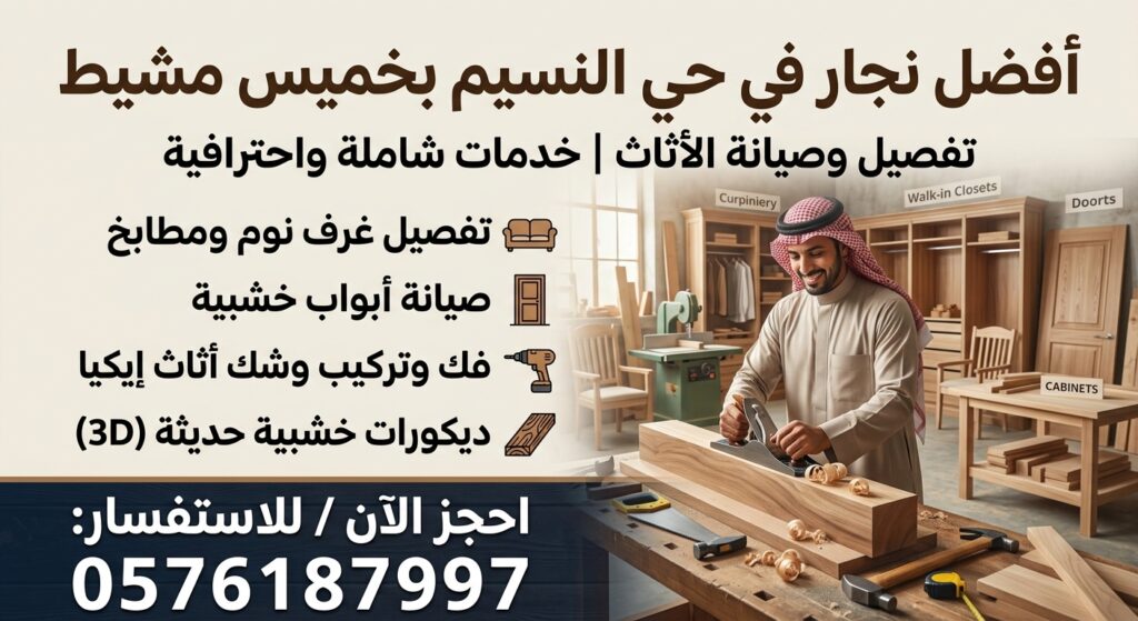افضل نجار في حي النسيم